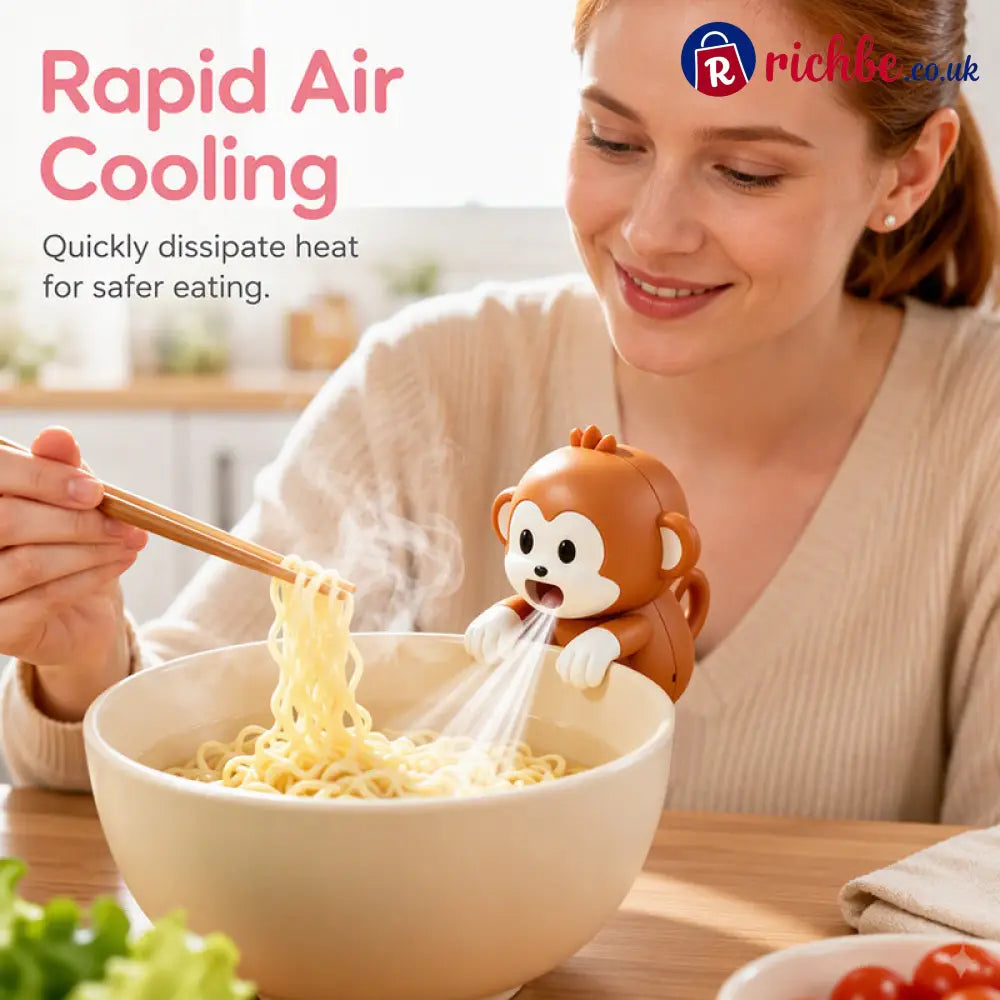 ⏳ Last day to save 49% – Portable Hang-On Food Cooling Fan - Kitchen & Dining