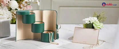 💎 Layered Travel Jewelry Case – Elegant Storage Always Ready to Shine✈️