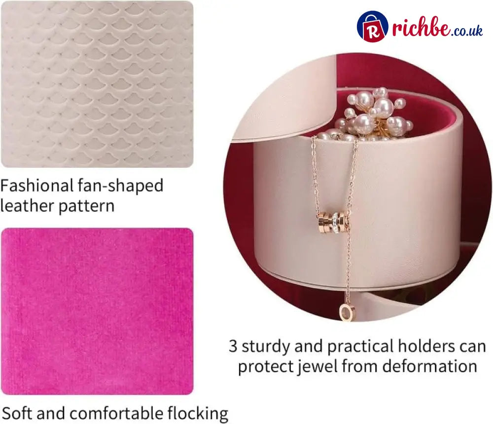 💎 Layered Travel Jewelry Case – Elegant Storage Always Ready to Shine✈️