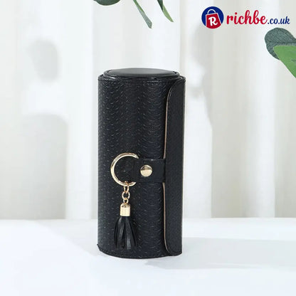 💎 Layered Travel Jewelry Case – Elegant Storage Always Ready to Shine✈️ - Black