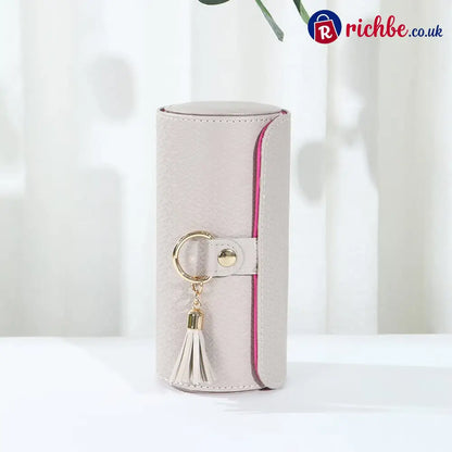 💎 Layered Travel Jewelry Case – Elegant Storage Always Ready to Shine✈️ - White