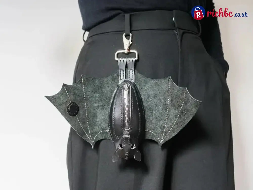 🔥Leather Bat Coin Purse