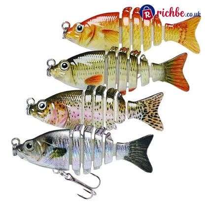 Lifelike Fishing Lures for Freshwater and Saltwate