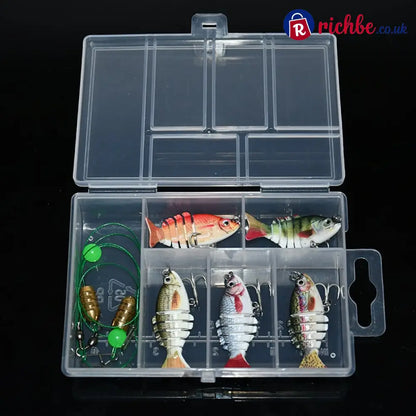 Lifelike Fishing Lures for Freshwater and Saltwate - Five Fish Set