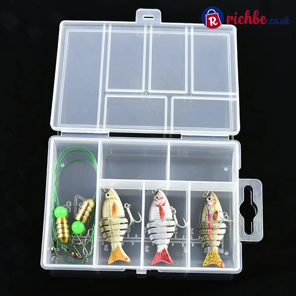 Lifelike Fishing Lures for Freshwater and Saltwate - Three Fish Set