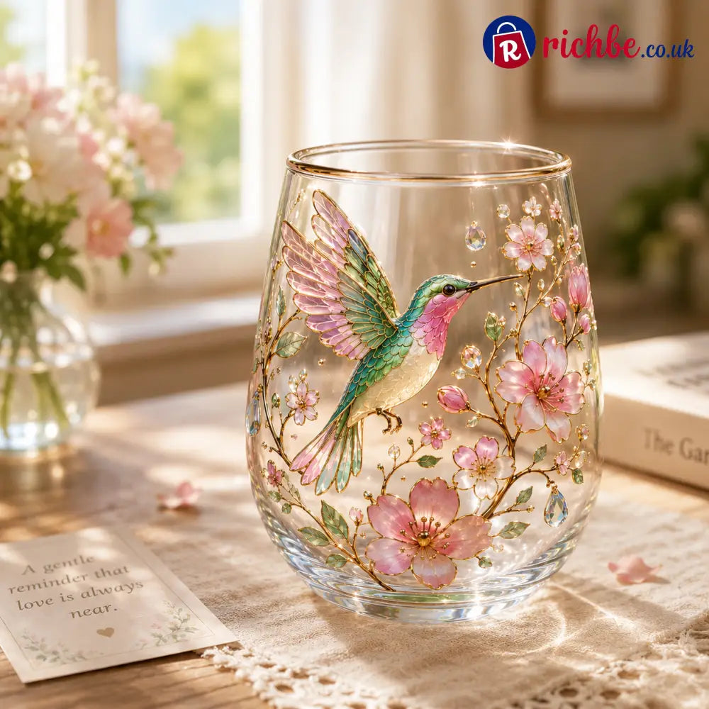🌸🌿 Limited Edition 2026 Garden Morning Bliss Glass Tea Cup☀️☕