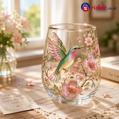 🌸🌿 Limited Edition 2026 Garden Morning Bliss Glass Tea Cup☀️☕