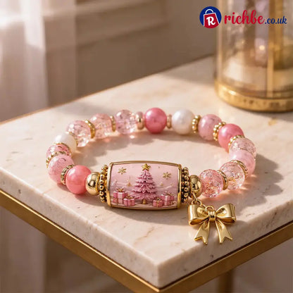 🎄 Limited Edition Christmas Story Beaded Bracelet Set – Holiday Gift Jewelry ✨🎁