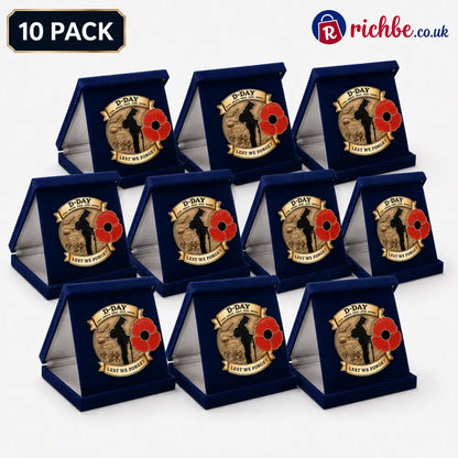 Limited Edition D-DAY 80th Anniversary Commemorative Brooch