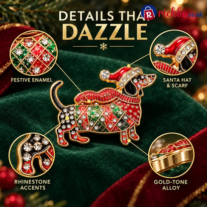 Limited Edition Dachshund Brooch
