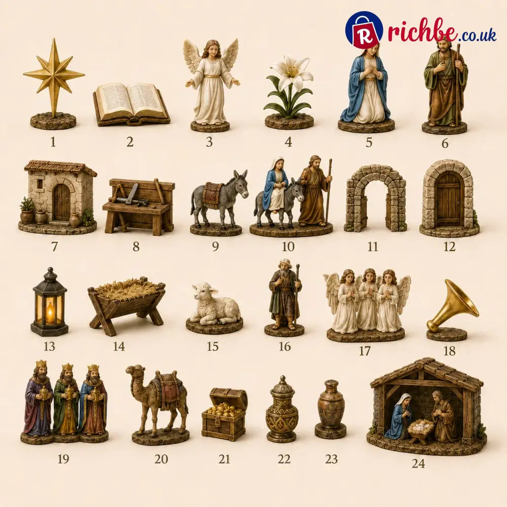 🎉🇺🇸 Limited Edition! 🔥 Only 250 Available! 🌟The Journey to Bethlehem Advent Calendar 2026