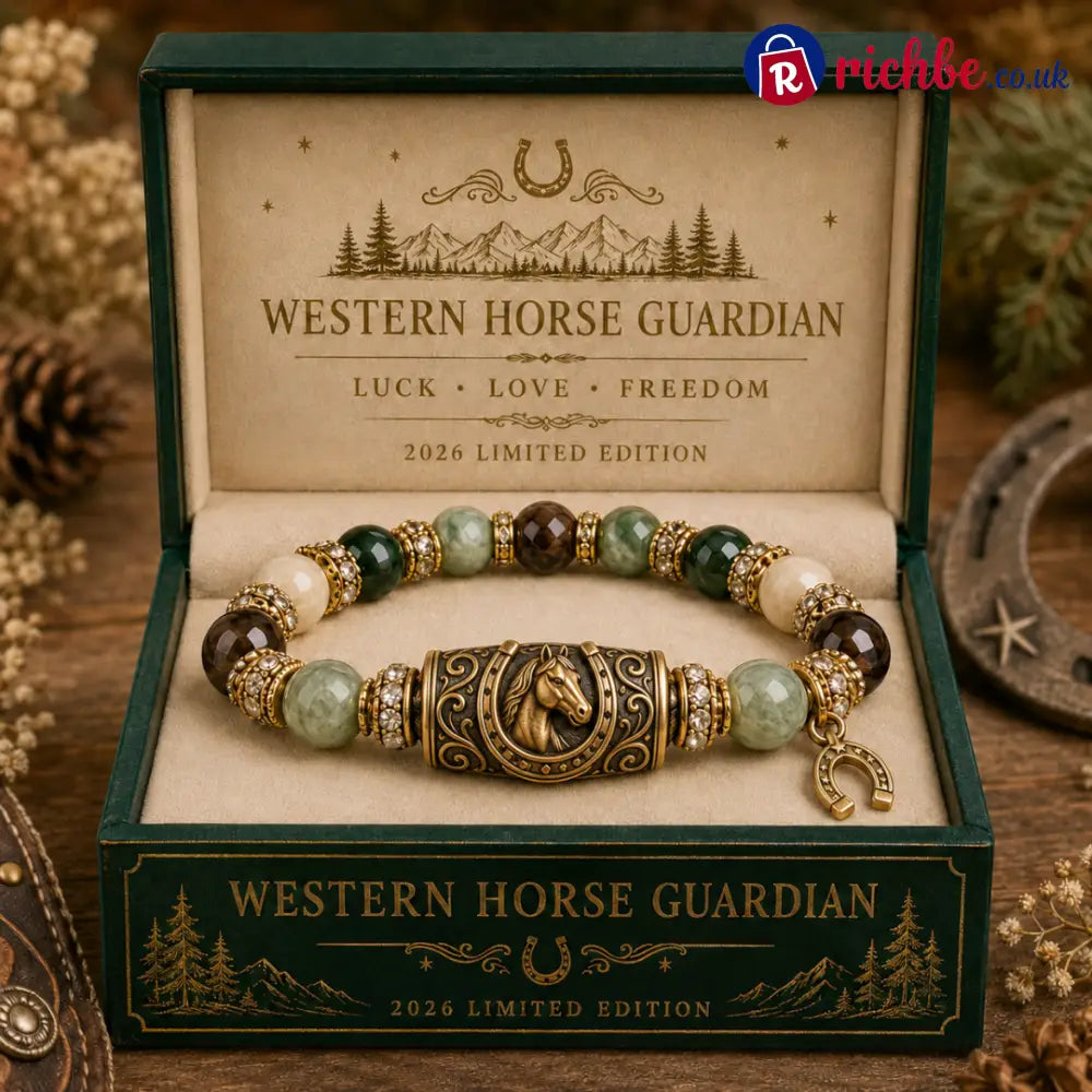 🔥Limited Edition🐎 Western Horse Guardian Crystal Bracelet👍