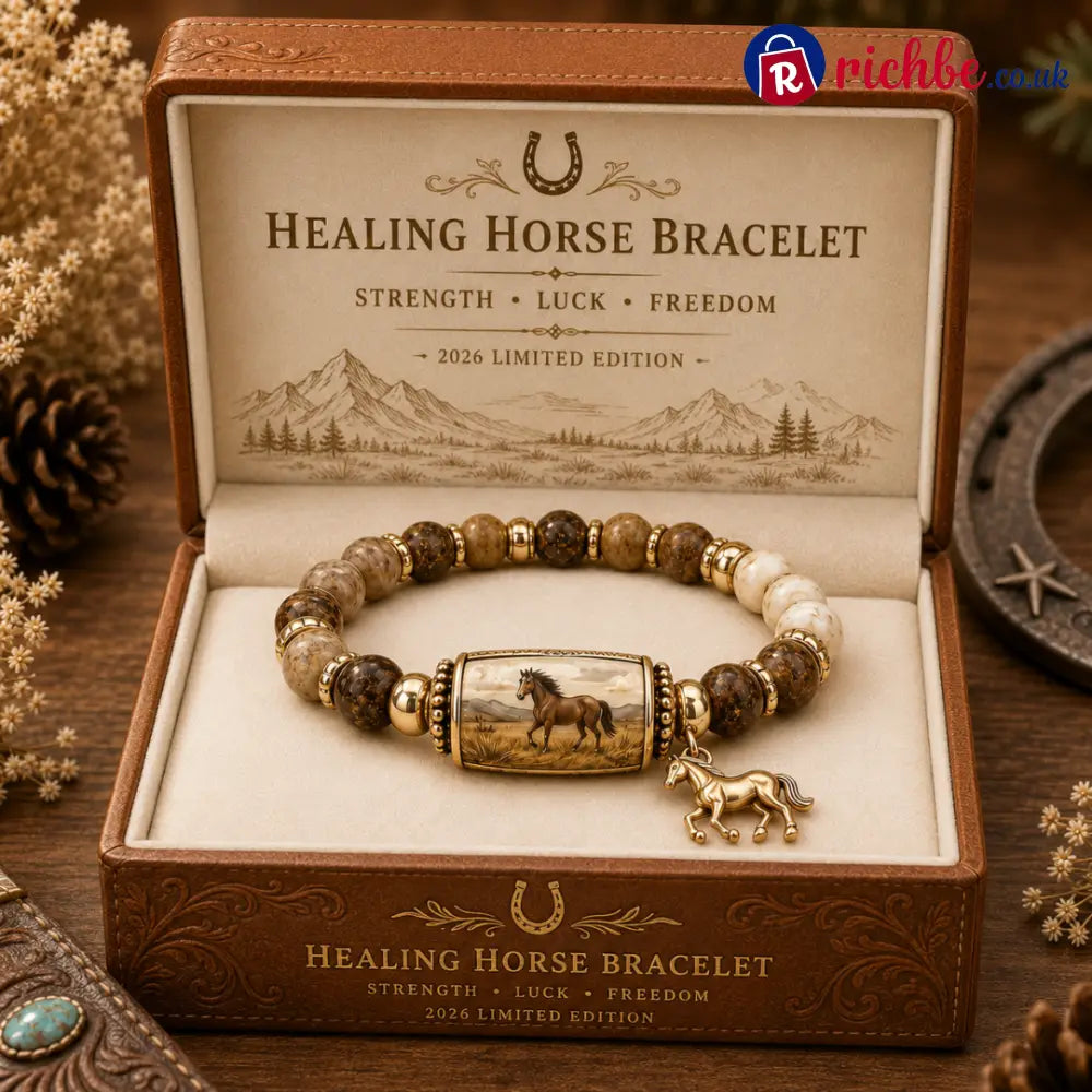 🔥Limited Edition🐎 Western Horse Guardian Crystal Bracelet👍