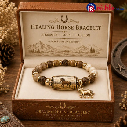 🔥Limited Edition🐎 Western Horse Guardian Crystal Bracelet👍