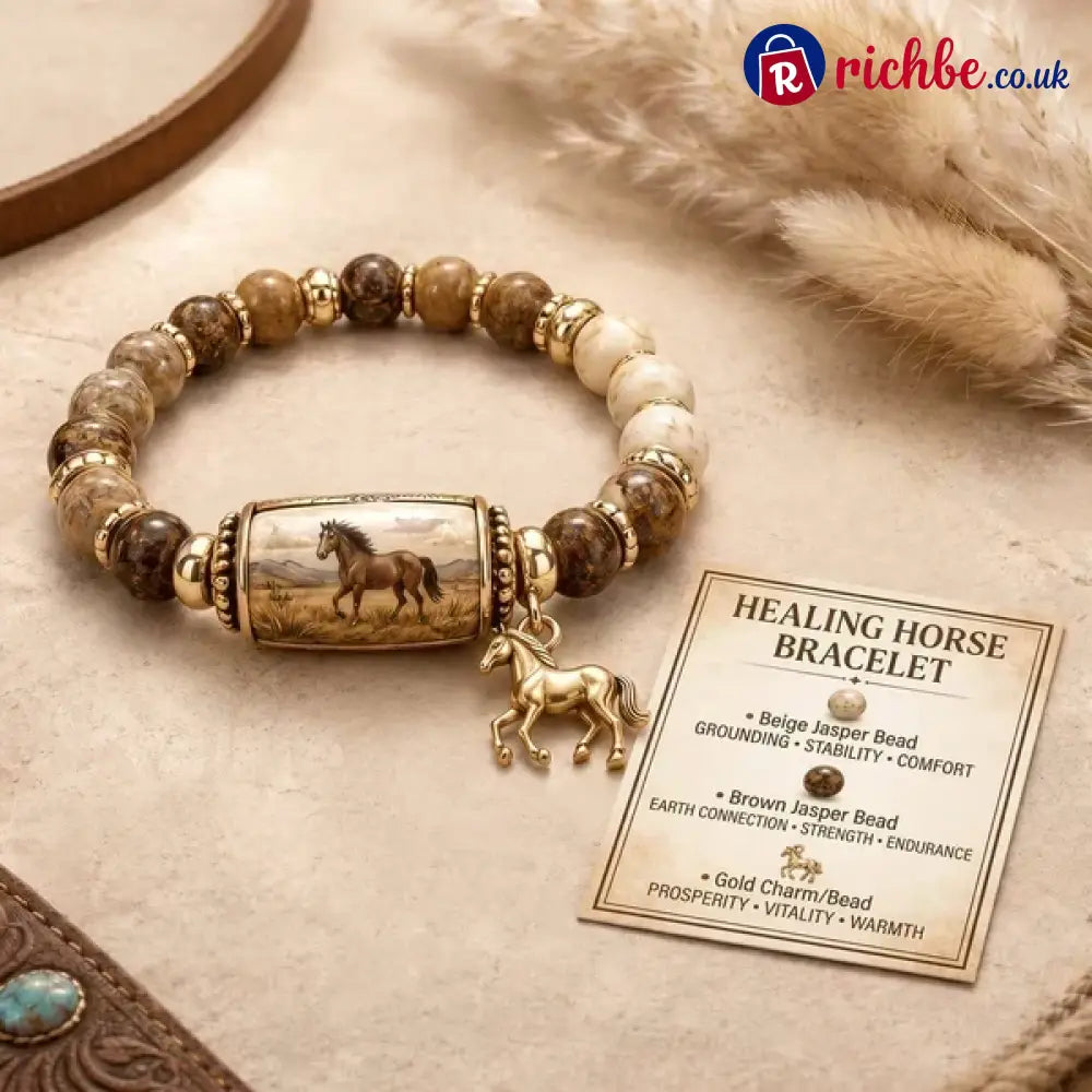 🔥Limited Edition🐎 Western Horse Guardian Crystal Bracelet👍