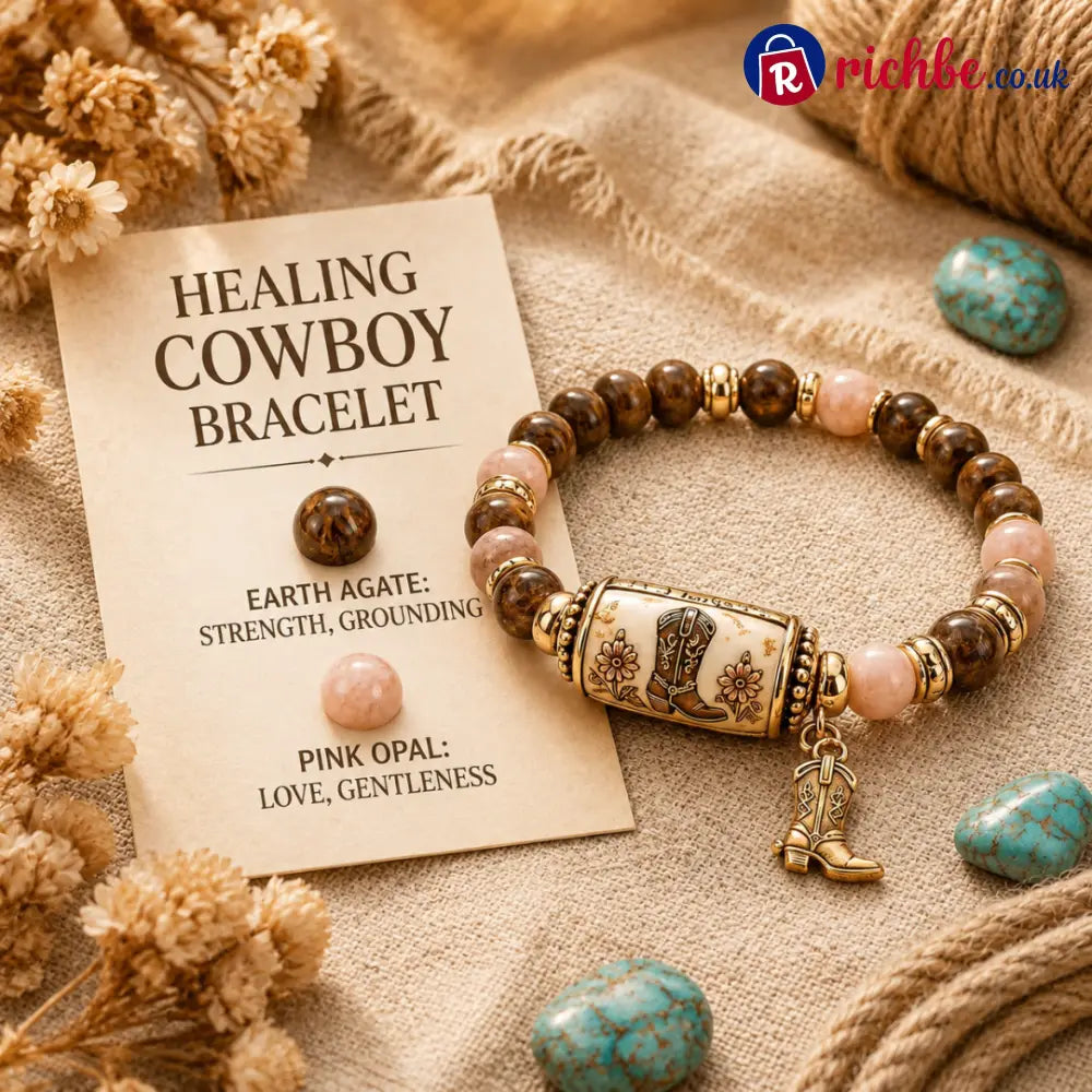 🔥Limited Edition🐎 Western Horse Guardian Crystal Bracelet👍