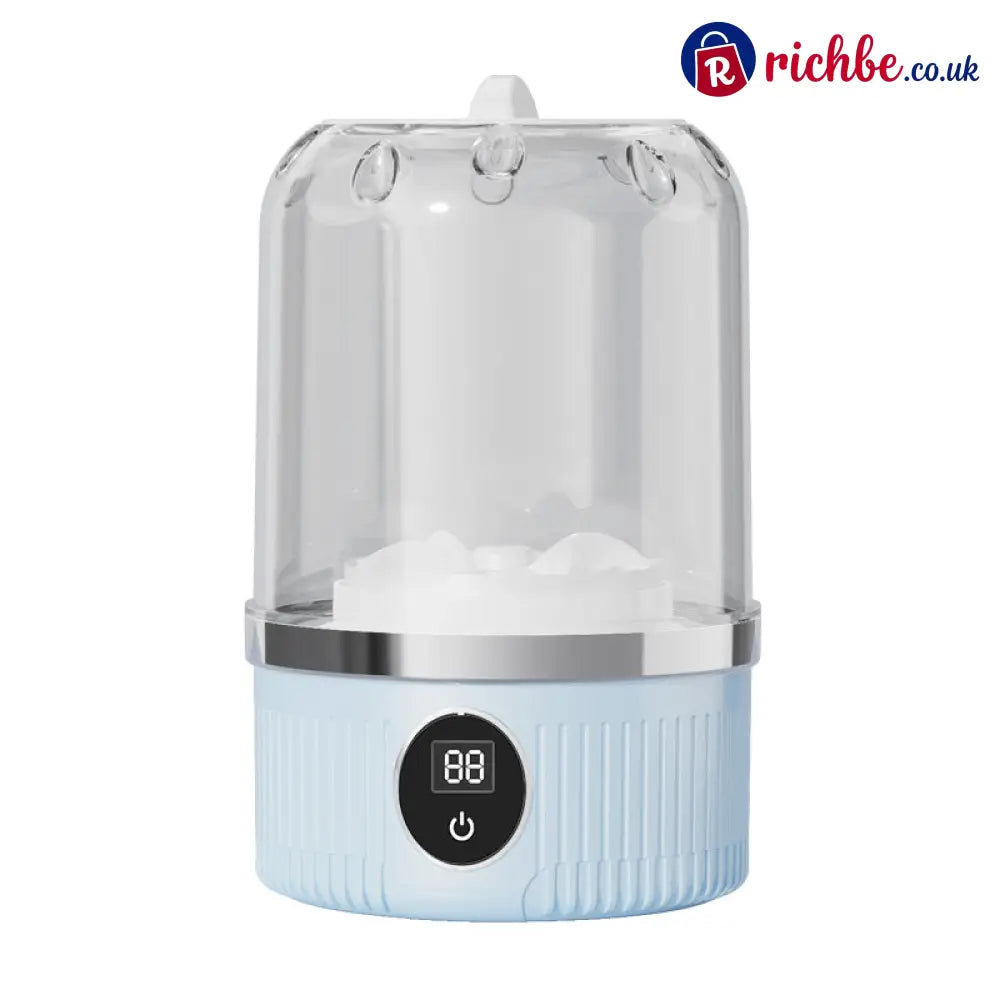 Limited Sale 49% OFF🎁Free your hands🥰Wireless Charging Mini Washing Machine - White - Hot Sale