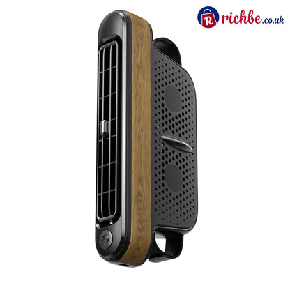 🔥 LIMITED-TIME 30% OFF! 💨 Dual Turbo Car Seat Fan – Instant Cooling 3 Speeds Magic Tape Mount 🚗 - Coffee / Buy 1 set