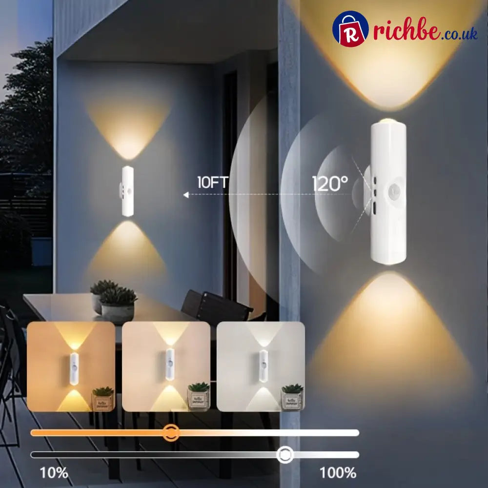 💡 LIMITED-TIME 48% OFF! 🧲 Rechargeable Magnetic Motion Sensor Night Light – RGB Smart Easy Install ✨ - Houseware &