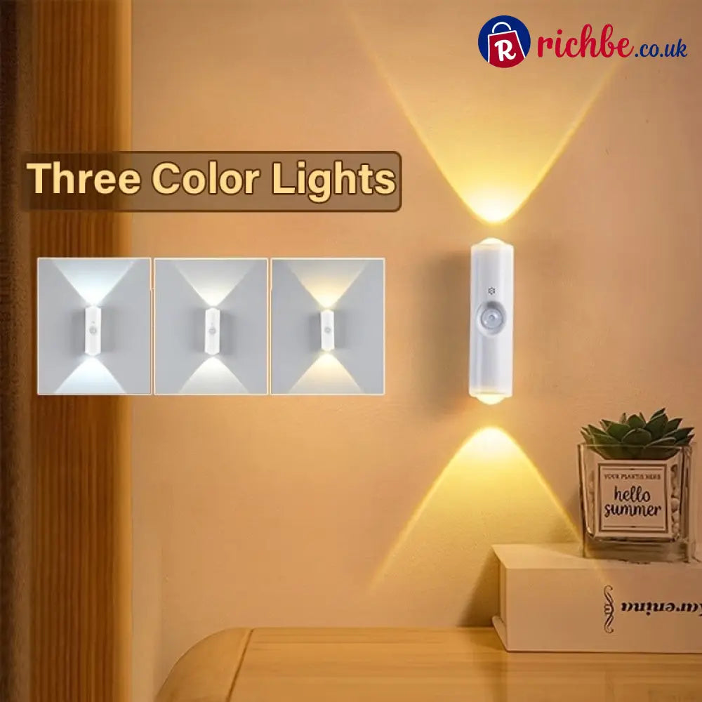 💡 LIMITED-TIME 48% OFF! 🧲 Rechargeable Magnetic Motion Sensor Night Light – RGB Smart Easy Install ✨ - Houseware &
