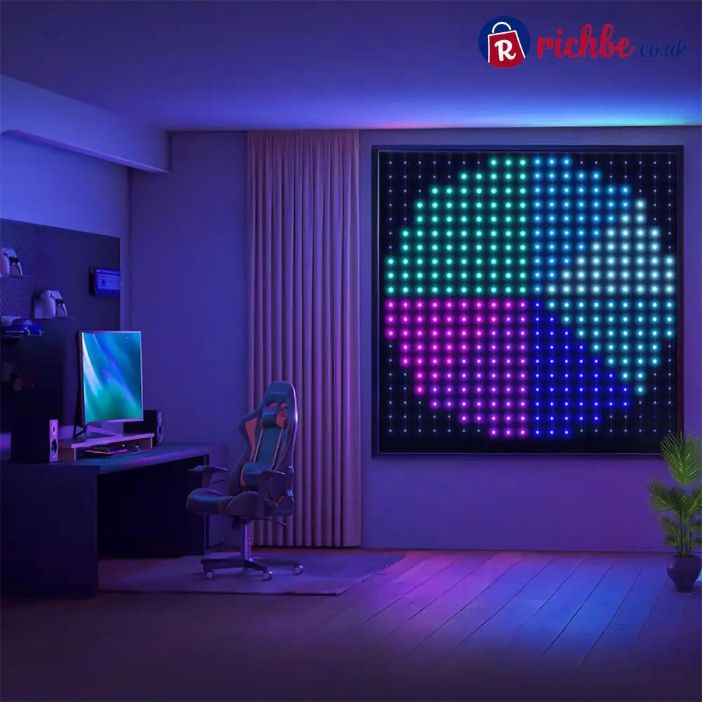 ✨ LIMITED-TIME 48% OFF! 🎶 Waterproof LED Curtain String Lights – Music Sync App Control Customizable 🎪 - Houseware &