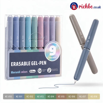 🏆 LIMITED-TIME 49% OFF! ✨9 Colors Erasable Gel Pen Set - # D - HOT SALE