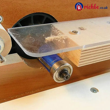 ⚙️ LIMITED-TIME 49% OFF! ✨ Biaxial Trimming Tool – Carbide Router Bit Sharp Cut Blue Nano Coating 🛠️