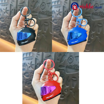 ⏳🔥LIMITED-TIME 49% OFF! ⏰Novelty Mini Motorcycle Helmet Keychain🏍️ - Hot sale