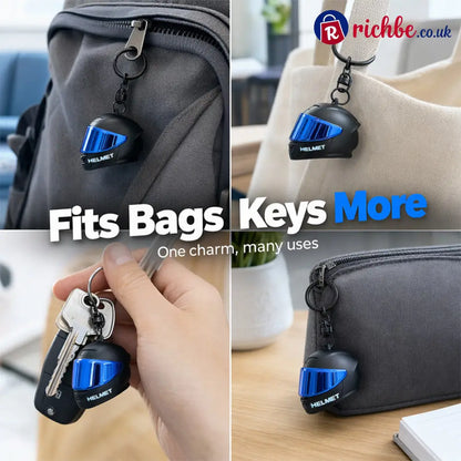 ⏳🔥LIMITED-TIME 49% OFF! ⏰Novelty Mini Motorcycle Helmet Keychain🏍️ - Hot sale