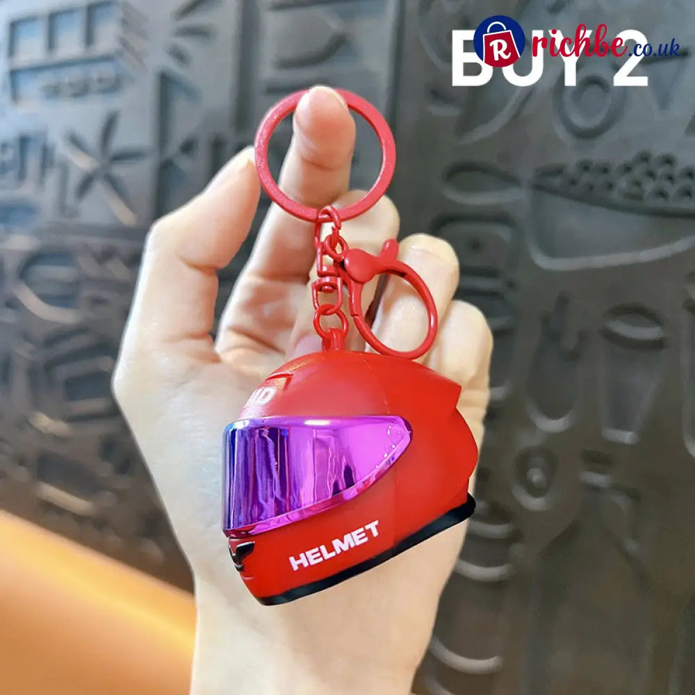 ⏳🔥LIMITED-TIME 49% OFF! ⏰Novelty Mini Motorcycle Helmet Keychain🏍️ - Hot sale