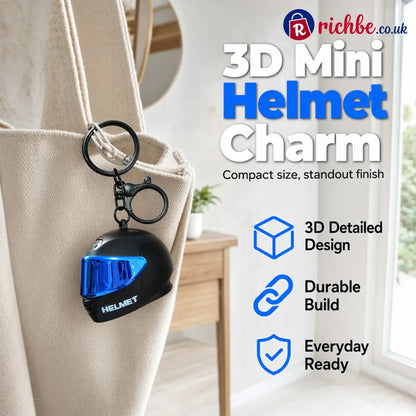 ⏳🔥LIMITED-TIME 49% OFF! ⏰Novelty Mini Motorcycle Helmet Keychain🏍️ - Hot sale