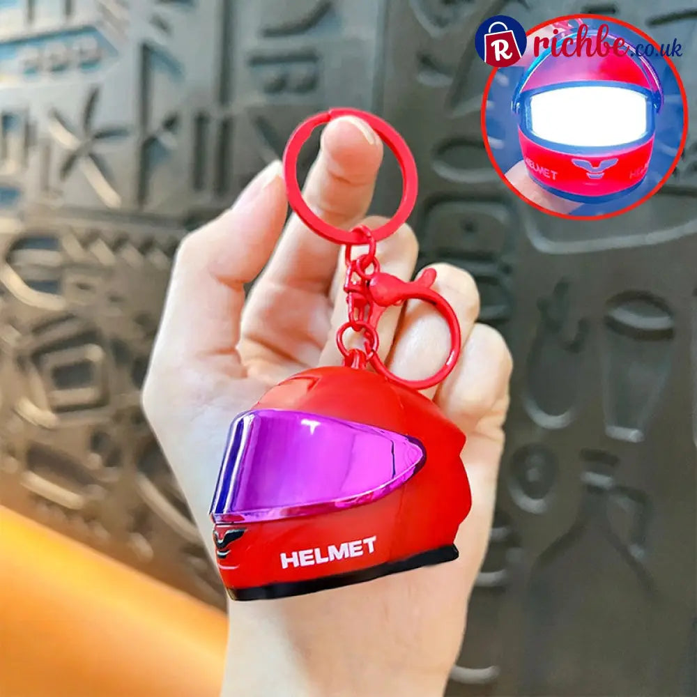 ⏳🔥LIMITED-TIME 49% OFF! ⏰Novelty Mini Motorcycle Helmet Keychain🏍️ - Hot sale