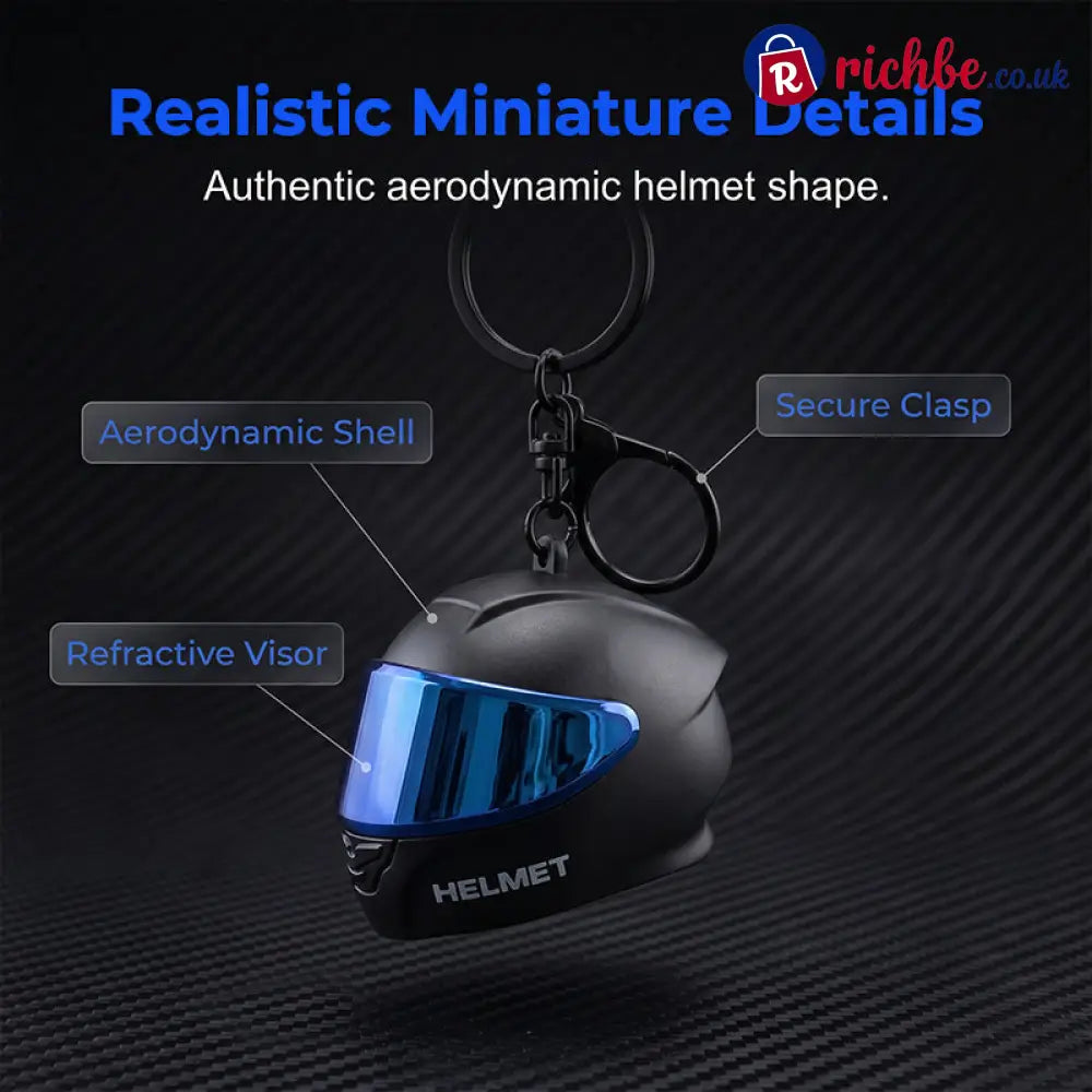 ⏳🔥LIMITED-TIME 49% OFF! ⏰Novelty Mini Motorcycle Helmet Keychain🏍️ - Hot sale