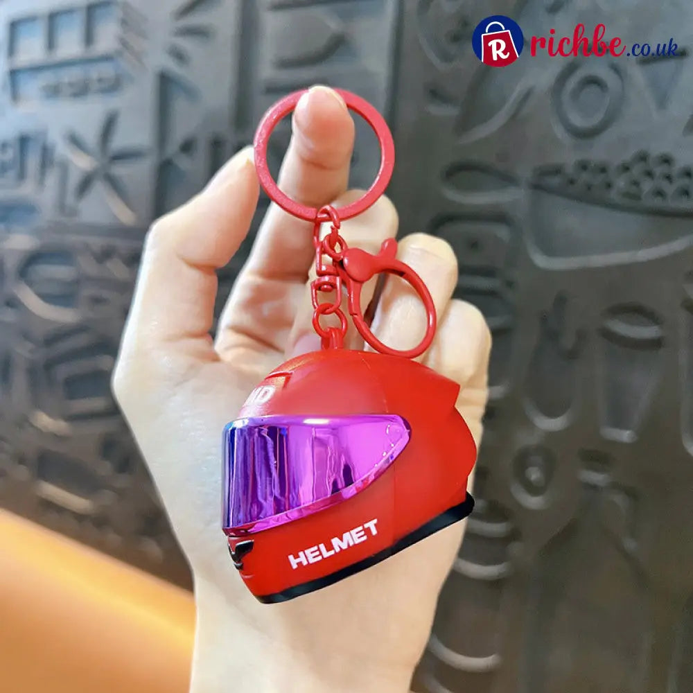⏳🔥LIMITED-TIME 49% OFF! ⏰Novelty Mini Motorcycle Helmet Keychain🏍️ - Hot sale