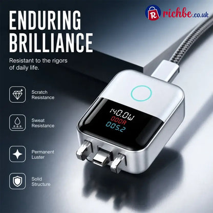 🔋 Limited-time 49% Off ⚡ Smart Charging Protector, 140w Usb-c Auto Disconnect