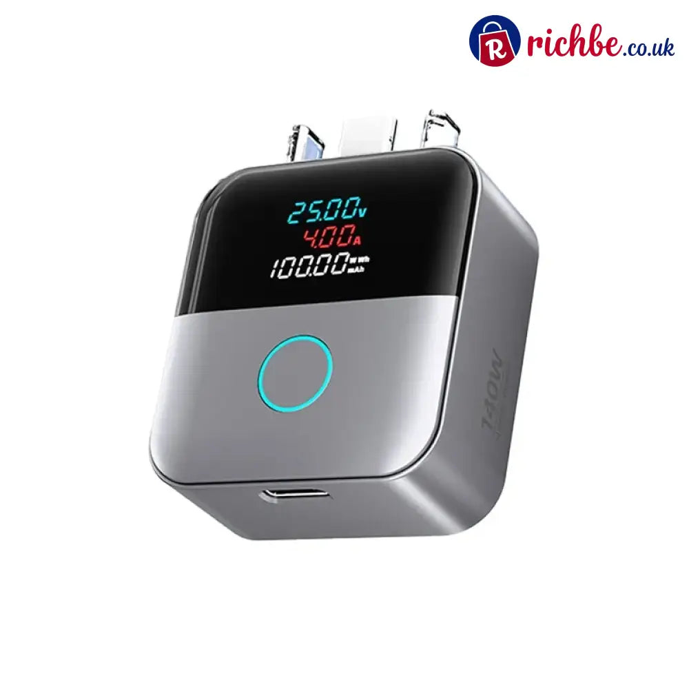 🔋 Limited-time 49% Off ⚡ Smart Charging Protector, 140w Usb-c Auto Disconnect - Gray