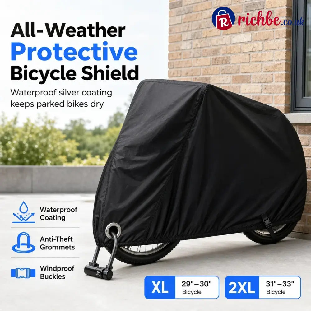 ⏳🔥limited-time 49% Off! ⏰waterproof And Dustproof 190t Bicycle Cover For Outdoor Bike Protection🚴