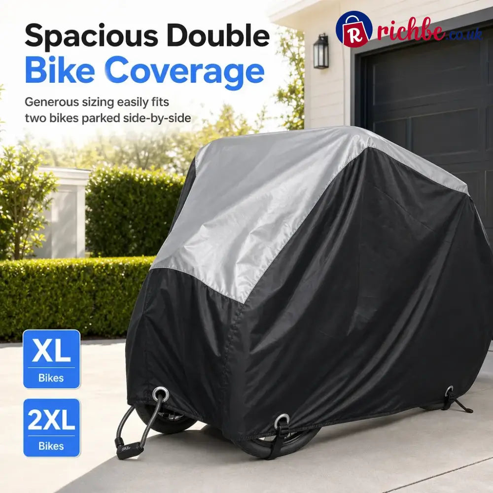 ⏳🔥limited-time 49% Off! ⏰waterproof And Dustproof 190t Bicycle Cover For Outdoor Bike Protection🚴