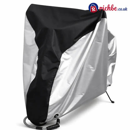 ⏳🔥limited-time 49% Off! ⏰waterproof And Dustproof 190t Bicycle Cover For Outdoor Bike Protection🚴 - Black & Silver / XL