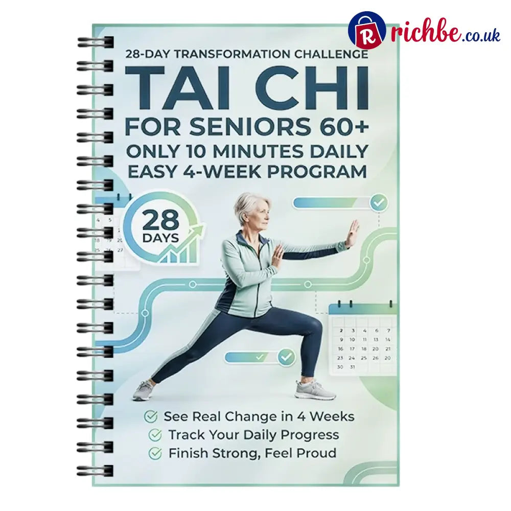 ⏳Limited-time 49% off⏰Wellness Pick | 28-Day Tai Chi Book🧘☯️ - Tai Chi Practice Book / Buy 1 - Health & Beauty
