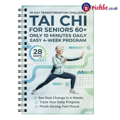 ⏳Limited-time 49% off⏰Wellness Pick | 28-Day Tai Chi Book🧘☯️ - Tai Chi Practice Book / Buy 1 - Health & Beauty
