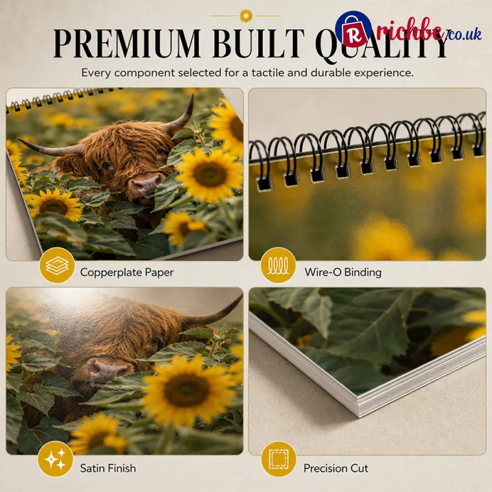 ⏳Limited-time 50% off⏰2027 Highland Cow Wall Calendar🐮📆 - Gifts & Crafts