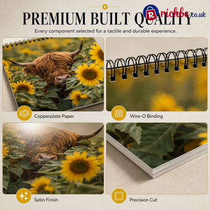 ⏳Limited-time 50% off⏰2027 Highland Cow Wall Calendar🐮📆 - Gifts & Crafts