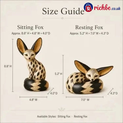 🔥 Limited Time – 50% OFF! 🦊 Vintage Fennec Fox Sculpture
