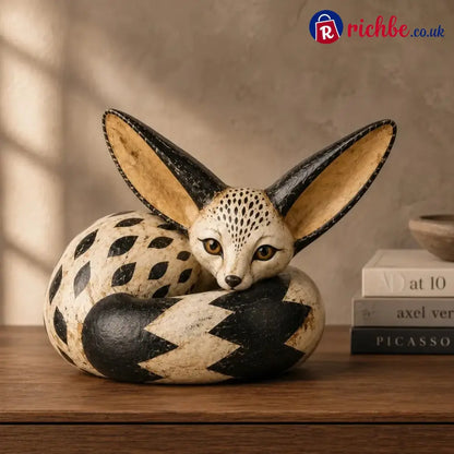 🔥 Limited Time – 50% OFF! 🦊 Vintage Fennec Fox Sculpture