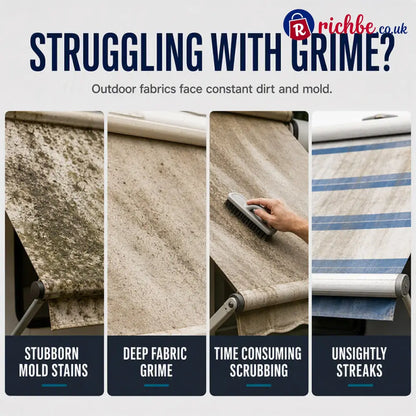 ✨Limited-time free cleaning cloths 🧹 🧴48% OFF! Outdoor Mildew Stain Cleaner – Spray on wipes off mold instantly.
