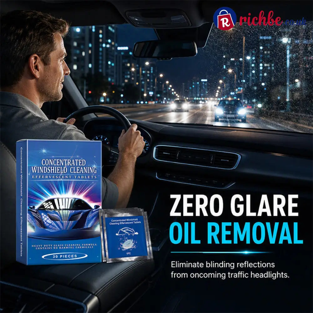 🔥Limited Time OFF🔥Car Windshield Cleaning Effervescent Tablets - Car Accessories