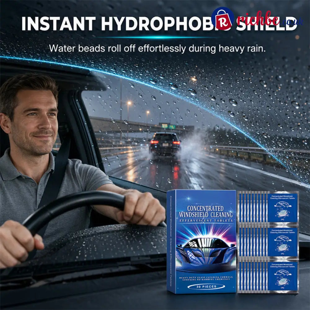 🔥Limited Time OFF🔥Car Windshield Cleaning Effervescent Tablets - Car Accessories