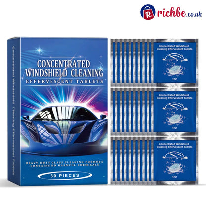 🔥Limited Time OFF🔥Car Windshield Cleaning Effervescent Tablets - Buy 1 Get 1 Free（2 Box， 60 PCS) - Car Accessories