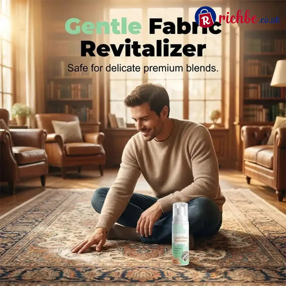 📍🔥Limited Time Promotion 49% OFF🔥Waterless Carpet Foam Stain Remover with Towel - 60ml + Towel / 🔥Buy 2 Get 1